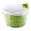 Salade Spinner Twinzee met grote capaciteit (5L) – Innovatief ontwerp met waterrooster en prachtige kom – Efficiënt en…