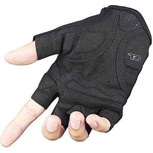 Seibertron Men's/Women's Half Finger/Fingerless Cycling MTB Gloves Road Racing Bicycle Gloves Biking Gloves Gel Pad Riding Gloves