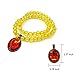 Hpwai Girls Princess Belle Dress Up Costume Accessories,Crown Necklace Wand Gloves Gift Set