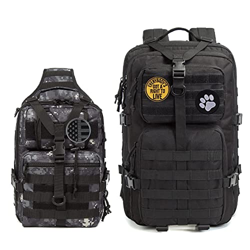 2 Pieces Round Shape Tactical USA Flag Patch American Flag US United States of America Military Uniform Emblem Patches Gold Border Style 4