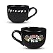 PuGez for Friends Central Perk Latte Coffee Mug Black 16oz