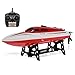 GoolRC GC002 Remote Control Boat 2.4GHz 20km/h High Speed Electric 180 Degree Flipping RC Racing Boat Perfect Toy for Pools and Lakes
