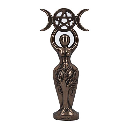 Bronze Triple Moon Goddess