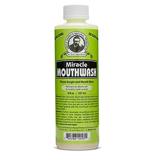Uncle Harry's Natural Alkalizing Miracle Mouthwash Adult & Kids