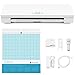Silhouette Cameo 3 White Bluetooth Starter Bundle with 26 Oracal Vinyl Sheets, Transfer Paper, Class, Guide and 24 Sketch Pens