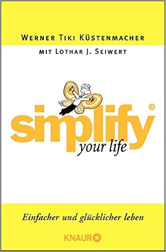 Simplify Your Life 9783426780428 Amazon Com Books