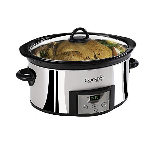 Click Here to See More Images Crock-Pot?? 6 Qt High Polish Slow Cooker - Stainless Steel by Crock-Pot