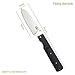 KnifeStyle 440A Stainless Steel Blade Kitchen Chef Folding Pocket Knife for Outdoor Camping Cooking