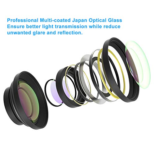 Wide Angle Lens, 72MM 0.39x HD Camera Camcorder Wide Angle Lens with Macro Portion Camera Lenses Kit for Digital Video Camera Camcorder
