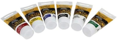 Speedball Oil-Based Block Printing Ink, Starter Set, 6 x 37cc 1.25oz Rich Intense Colours, Permanent, Waterproof, Paper - Image 5