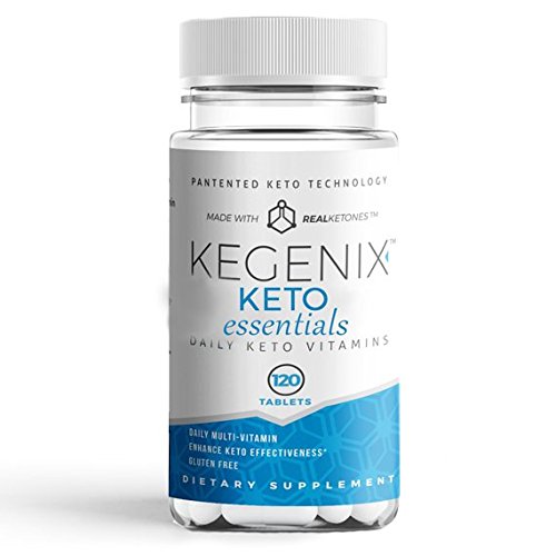 Real Ketones Keto Essentials Keto Multivitamins, 120 Tablets