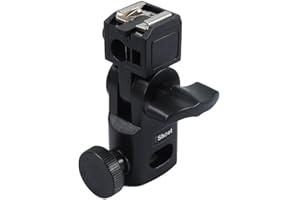 Hot Shoe Mount Flash Bracket/Photo Umbrella Holder Support for Canon Nikon Pentax Olympus Metz Speedlite Flash&Trigger