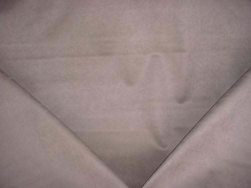 American Silks 3100 Sensuede - Silvery Grey / Nickel Designer Faux Suede Leatherette Microfiber Upholstery Drapery Fabric - By the Yard