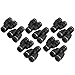 uxcell 10 Pcs Air Pneumatic 6mm to 6mm Y Shaped Push in Connectors Quick Fittings