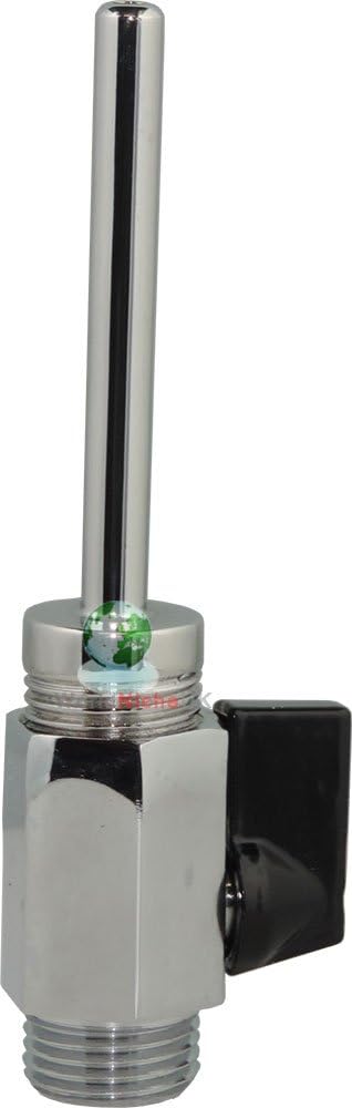 3" Steel Thin nozzle - Replacement showerhead with water control valve - Douche shot shower