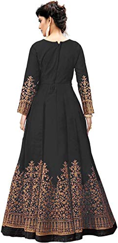 royal export women's georgette long party wear semi-stitched gown