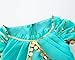 JiaDuo Princess Jasmine Costume for Girls Halloween Party Dress Up 5-6 Years