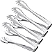 Boao Serving Tongs, Kitchen Tongs, Food Tongs, 8 Inch Stainless Steel Tongs 4 Pack
