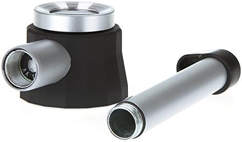 Skycoolwin 10X Handheld 3 LED Optical Glass Magnifier w/Scale Magnifying Jewelry Loupe