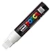 Posca PX364166000 Acrylic Paint Marker, Extra Broad, White
