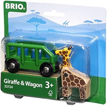 BRIO 33724 Giraffe and Wagon: Amazon.sg 