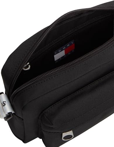 Damen Crossbody Bag Tasche Daily Crossover mit Außentasche, Schwarz (Black), Einheitsgröße