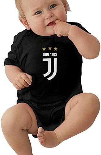 Juventus Soccer Club Cotton Infant Bodysuit Baby Short-Sleeve Bodysuit