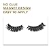 3D Mink Thick Magnetic Eyelashes Siberian Mink Fur False Eyelashes 3D Mink Magnet Lashes Full Magnetic Fake Eyelashes No Glue