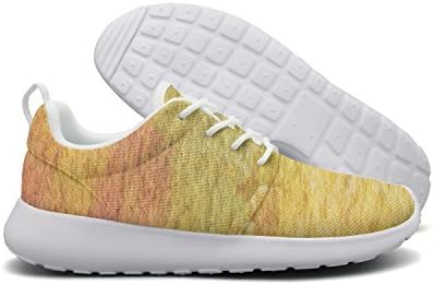 Painting Watercolor Gouache Vibrant Colored Fashion Print Athletic Sneakers Breathable Mesh Shoes