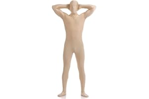 Howriis Full Bodysuit Unisex Spandex Zentai Costume - Stretch Adult Disappearing Man Body Suit for Halloween & Cosplay