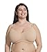 Cake Lingerie Nursing Bra With Underwire| Croissant Women's T-Shirt Maternity Bra Full Coverage, Nude, 34G UK/ 34I US