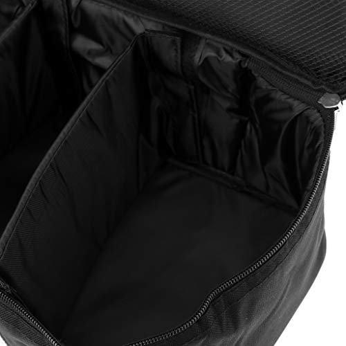 image for Prettyia Camping Spice Jar Organizer Bag Outdoor Picnic Cookware Zippe