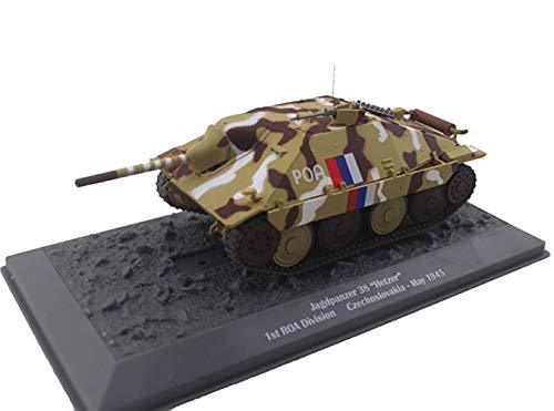 SY-Heat Legierungs-Tank-Modell, Simulation Tank Militärmodell Jagdpanzer 38 Hetzer Replik 1/43 Deutsche Gepanzerte… – Bild 7