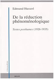 De la réduction phénoménologique