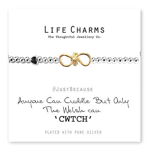 Life Charms Anyone Can Cuddle But Only The Welsh Can Cwtch Bracelet