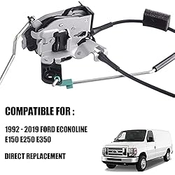 unikpas Door Latch Assembly w/Cable & Rod
