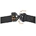 Valpeak Mens Tactical Belt Military Nylon Gun Belts Concealed Carry Heavy Duty Quick Release Buckle Riggers 1.5 inch (Black, M)