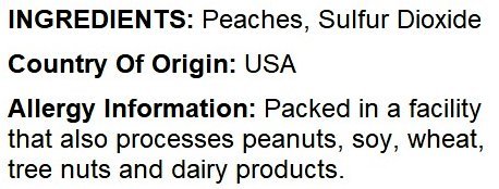 NUTS U.S. - Dried Fancy Peaches, No Added Sugar, Natural!!! (2 LBS) - Thumbnail 3