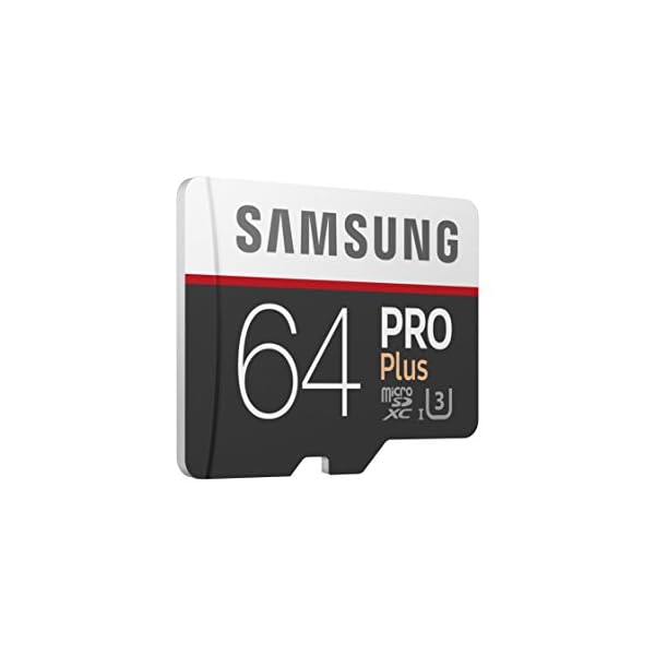 Samsung PRO Plus Micro SDXC 64GB bis zu 100MB/s, Class 10 U3 Speicherkarte (inkl. SD Adapter) – Bild 4