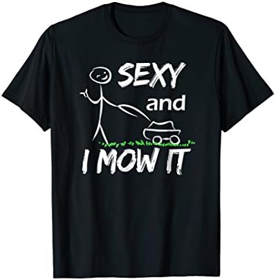 Lawn Mowing Shirt Funny Gardening Dad T-shirt Tee