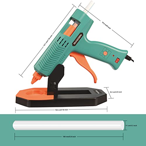 Industrial Hot Glue Gun By RHAEGON, 150W Full Size High Temp Glue Gun