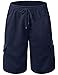 RD MENS CARGO SWEAT SHORTS Elastic Drawstring Casual Loose Fit Fleece 1RDA0002