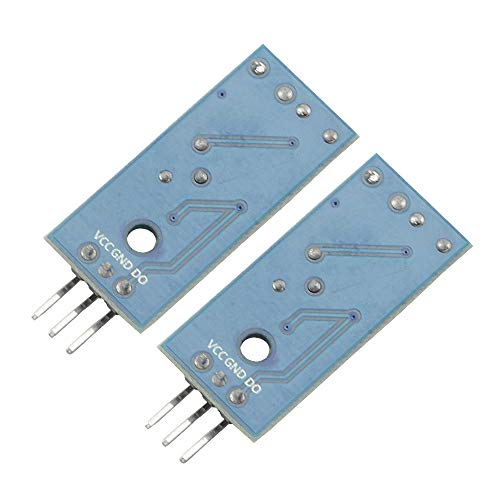 XLX 10PCS Vibration Sensor Module Normally Closed SW-420 Vibration Switch Alarm Sensor Module Highly Sensitive High Efficient for Arduino - Thumbnail 3