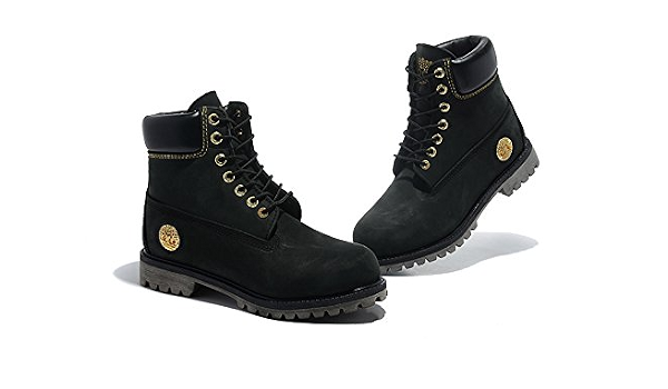 Amazon.com: Timberland Mens/Womens pulgadas Premium Botas Impermeables Negro /Dorado : Ropa, Zapatos y Joyería