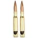 American Brass: 2-Pack of Classic Brass .50 Caliber Bullet Bottle Openers, Made in America From Real Once-Fired 50 BMG Casings