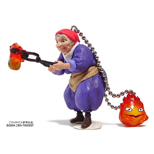 Howl's Moving Castle Old Sophie PVC Keychain