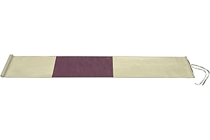 FRCOLOR Blank Chinese Xuan Paper Hanging Scroll for Painting and Calligraphy Purple Half Raw Ripe Art Wall