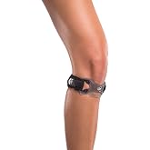 DonJoy Performance Webtech Patella Knee Strap &ndash; Patellar Tendonitis Band, Jumper&rsquo;s Knee Strap, Adjustable Support for Running, Basketball, Volleyball, Squats, Weightlifting