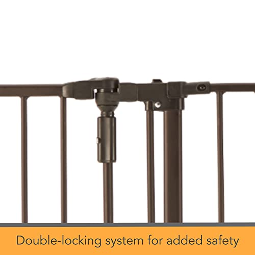 North States MyPet 72" ExtraWide Windsor Arch Gate Provides safety in