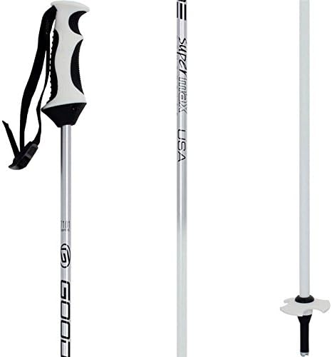 Goode SuperMax Pole with Patented Composite Fiber, Silver/Black, 50-Inch/125cm